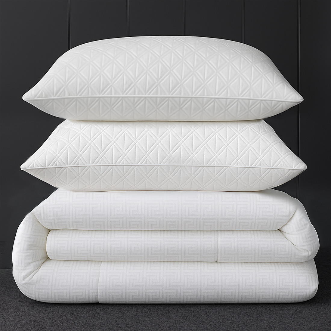 Set Jorgan Loft 200x220cm + 2 jastëk Loft 50x70cm